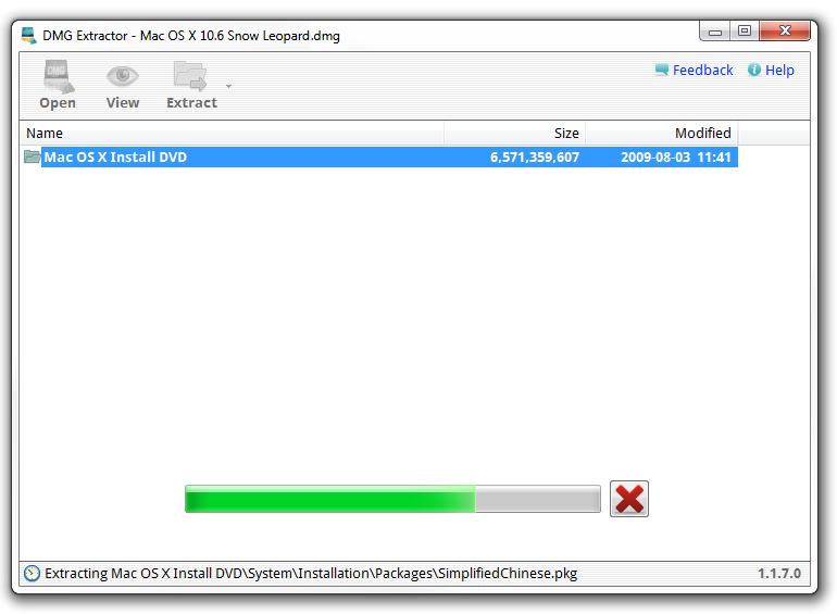 run dmg files on windows